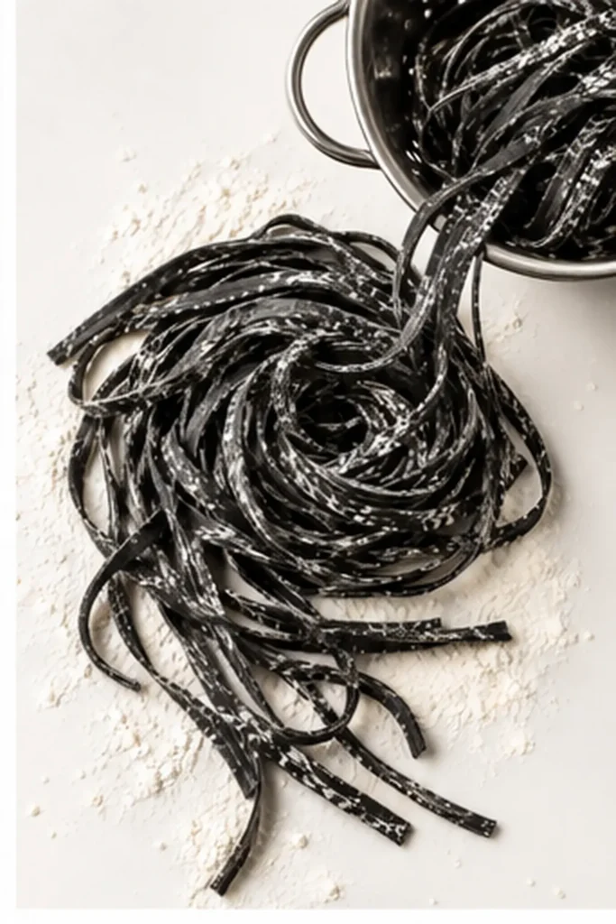Spinach, Squid Ink & Chilli: Pastaus Special Fresh Pasta
